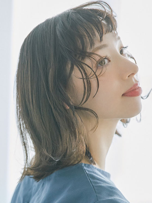 クセ毛風 こなれボブ