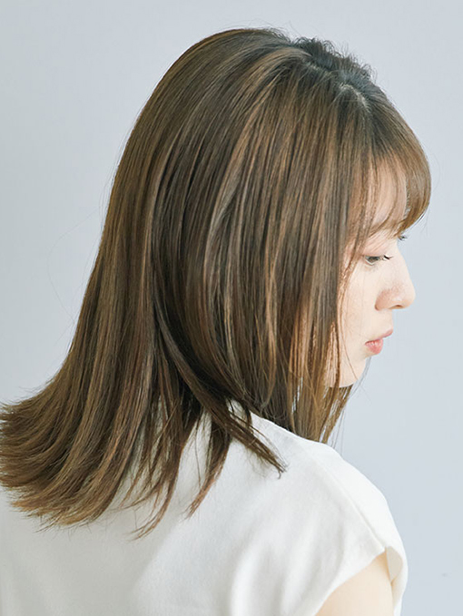 外ハネ ガーリーミディ